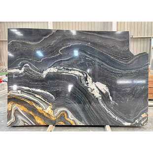 纳木错天然石英石桌面茶几面大理石台面板别墅背景墙外墙石材