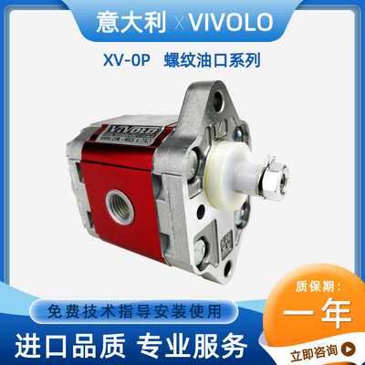 X0P0202ABBA/X0P0201ABBA意大利VIVOLO铝合金齿轮泵维沃尔液压泵