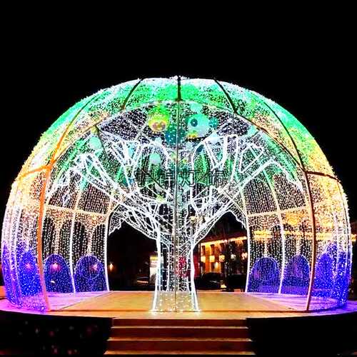 灯光节节日庆典 LED圆球灯组造型灯 会彩灯艺术灯组亮化