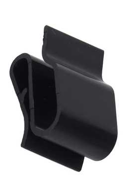 太阳能光伏板线夹挂钩黑色塑料绝缘光伏板线固定夹MC4接头挂钩