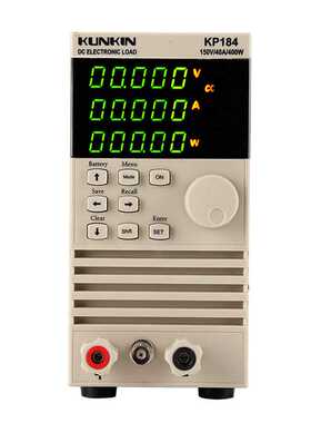 广勤双通道直流电子负载测试仪KP184 LED驱动电源电池负载仪400W