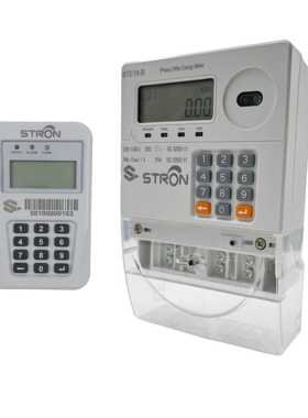 STRONSTE18-M供电电表市电/太阳能IEC62055切换直流光伏离网