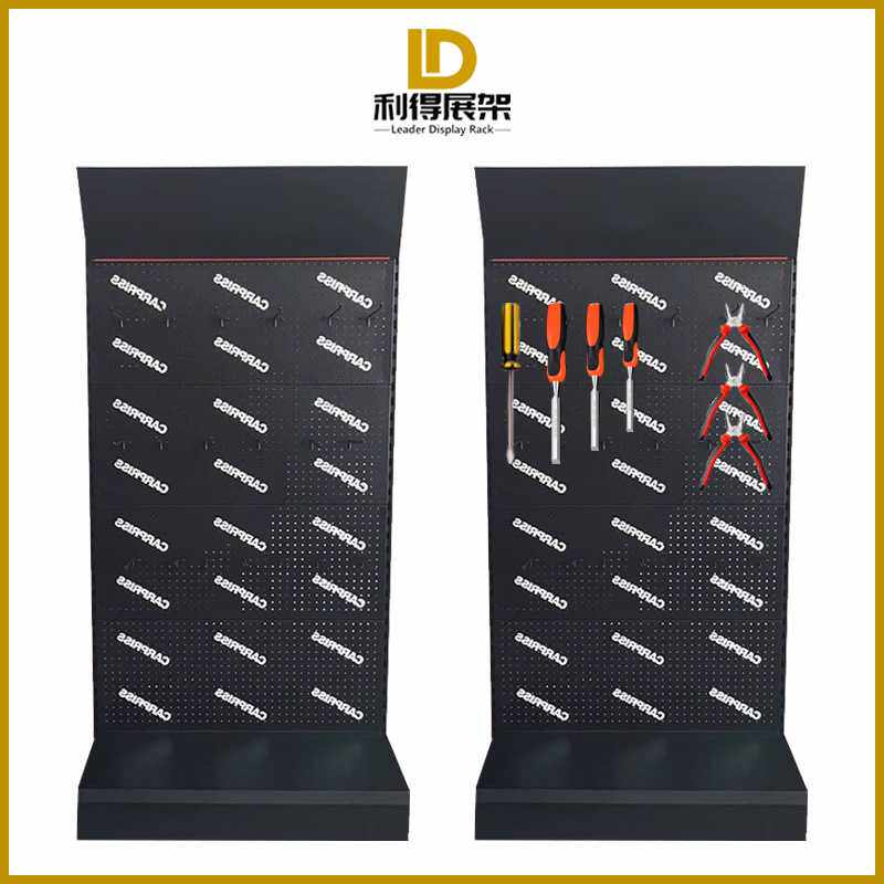 五金工具架 多功能挂板电动工具货架洞洞板置物架可拆卸立柱货架