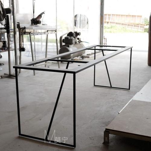 细线条工作桌腿 餐桌腿 莫宁定制  A053