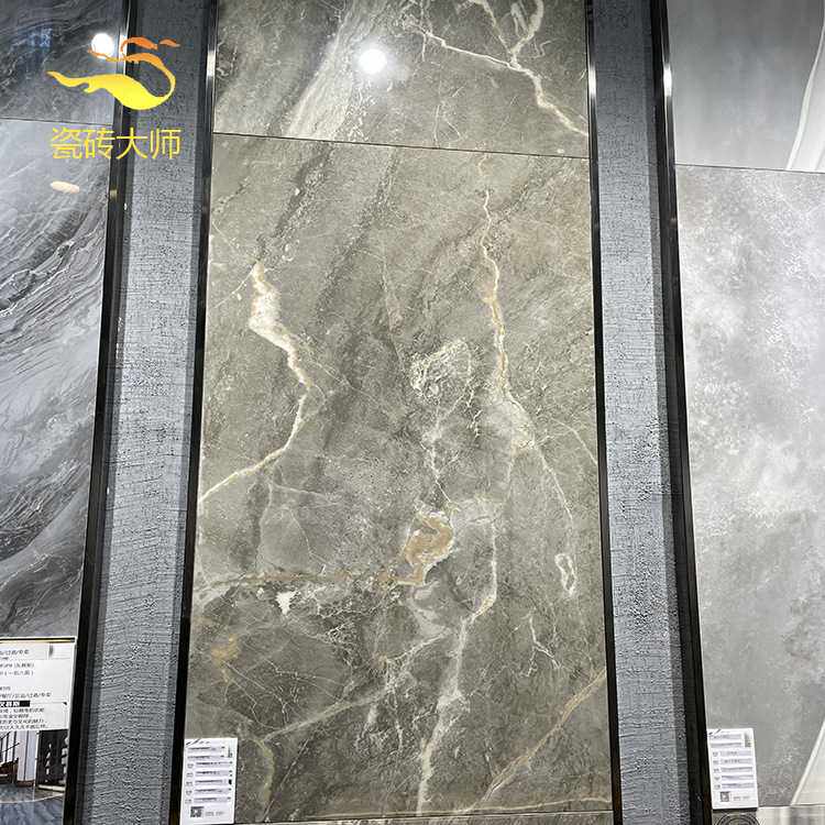 佛山瓷砖灰色通体大理石客厅地砖600x1200卫生间地板砖厨卫墙