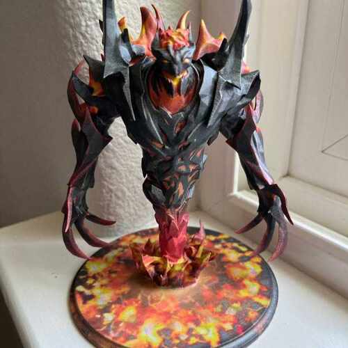 影魔 SF Shadow Fiend Dota2 刀塔 电子游戏 人偶 树脂模型
