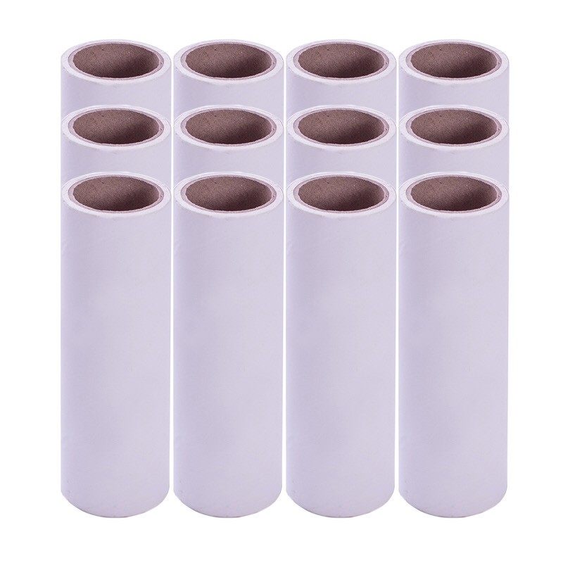 粘毛器滚筒粘尘纸可撕式16cm滚刷大号斜替换O纸芯家用除毛除尘卷