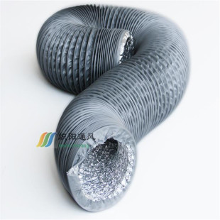 铝箔排风管换气排风扇通风管伸缩B软管油烟机耐高温锡纸排烟管200