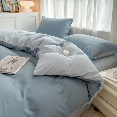 4pc bedsheet set bed sheet quilt blanket duvet cover sets