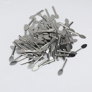 迷你不锈钢药勺单头微量药铲勺灌装胶囊壳勺子喂粉胶囊超薄核磁管