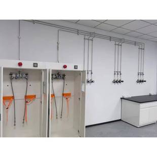 实验室气路管路供气系统分排气直通多通气路气路系统布局安装