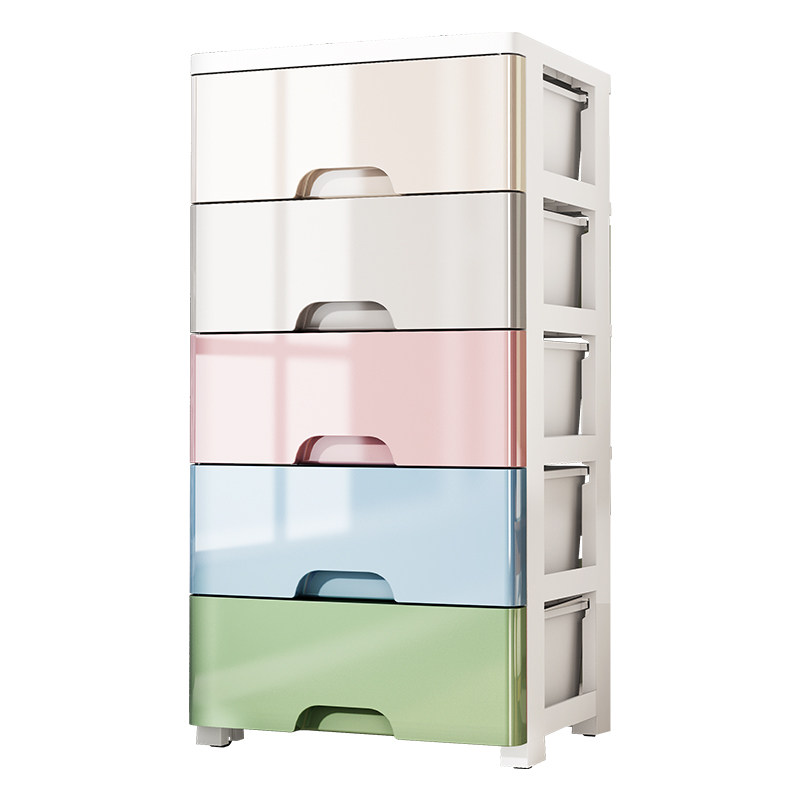 办公室桌面收纳盒工位桌下文件抽屉收纳柜杂物文具塑料整理置物架