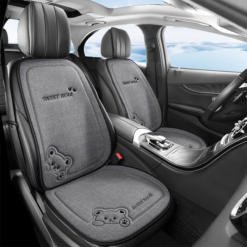 汽车坐垫四季通用座垫单片亚麻后排座套夏季小车座V椅套高级感车,汽车用品/电子/清洗/改装,专车专用座套/座垫,淘宝优惠券,粉丝福利购,淘宝优惠卷