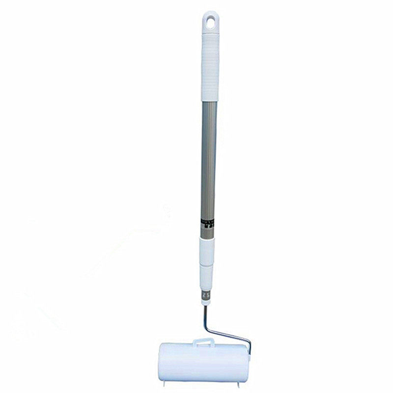 地板专用粘毛器加长伸缩杆除尘器粘尘纸地K板衣服通用地毯粘毛滚,收纳整理,衣物除尘滚/粘毛滚,淘宝优惠券,粉丝福利购,淘宝优惠卷