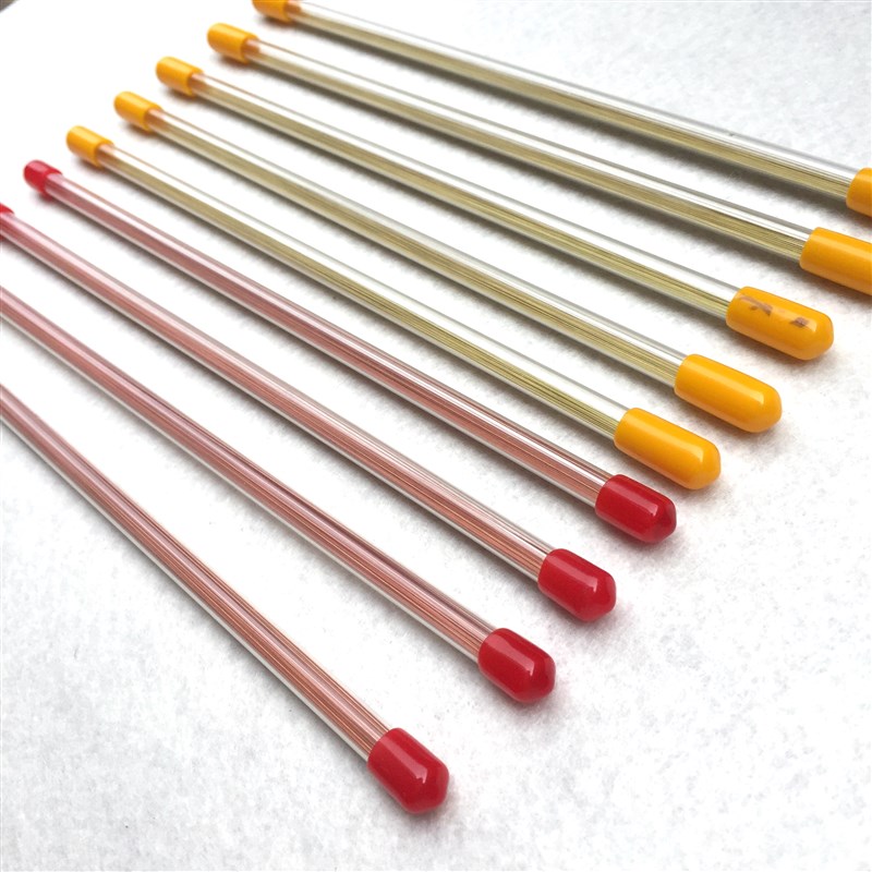 紫铜穿孔电极铜管细孔l放电单孔铜棒0.3-1.2*400/500打孔空心红铜