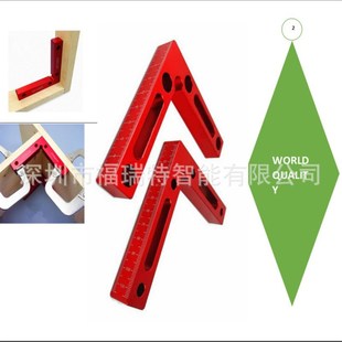 木工直角尺定位器k夹具直角90度定位三角尺块直角夹木工组合工具