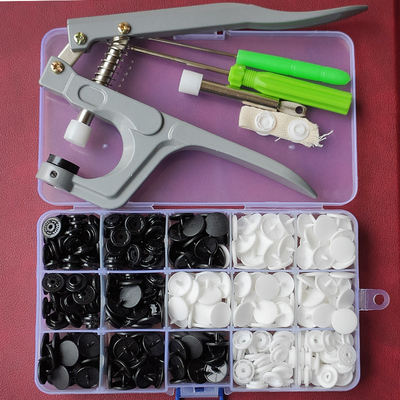 免邮T8四合扣送安装钳子窗帘绑带扣子磨砂面P按扣哑光子母扣暗扣