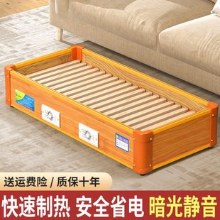 实木取暖器电烤炉家用取暖烤火炉烘脚神器电火桶烤火箱办公室火盆