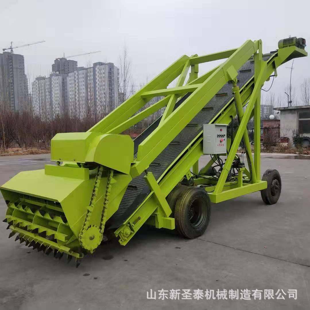电动升降青储窖取草机滚筒自动化青储窖取草机液压行走电力驱动