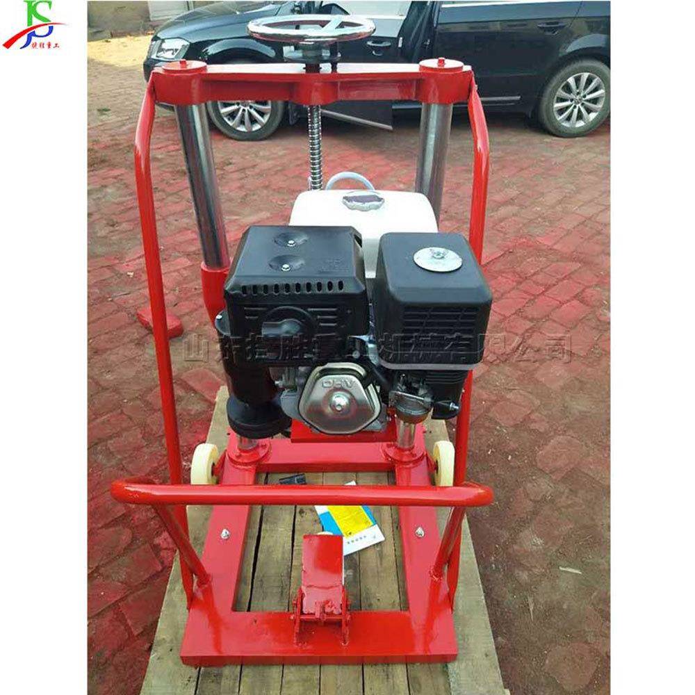 混凝土钻孔取芯机防护栏金刚石钻孔机汽油型公路桥梁工程钻机