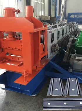 煤矿用W钢带成型机矿护支架碳钢冷弯W钢带压型机冷弯M型卷带机