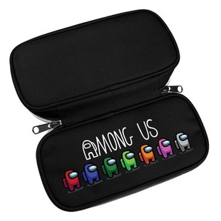 ong us大容量帆布文具盒笔袋太空狼人杀笔盒女学生铅笔盒