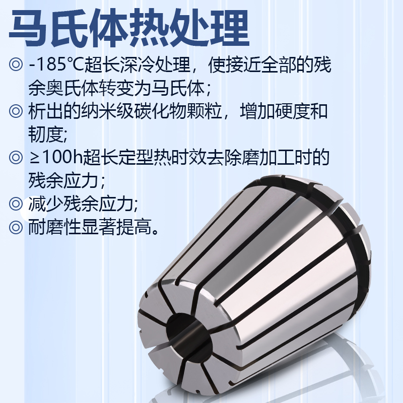 高精度ER20夹头2-3筒夹雕刻机夹头配件弹簧夹头C夹套铣刀夹头