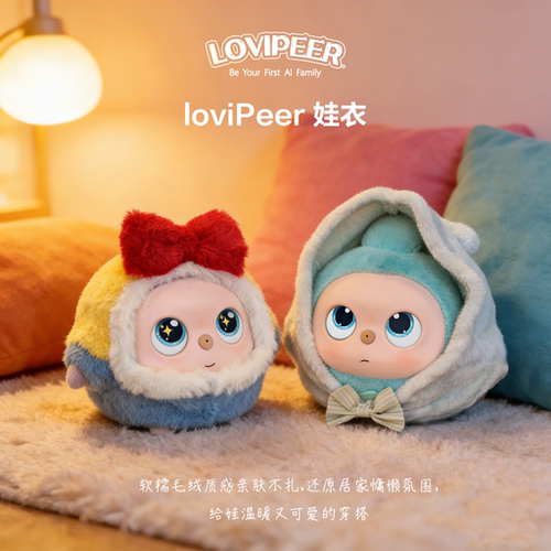 lovipeer限定萌宠lovi陪伴娃衣专属套装