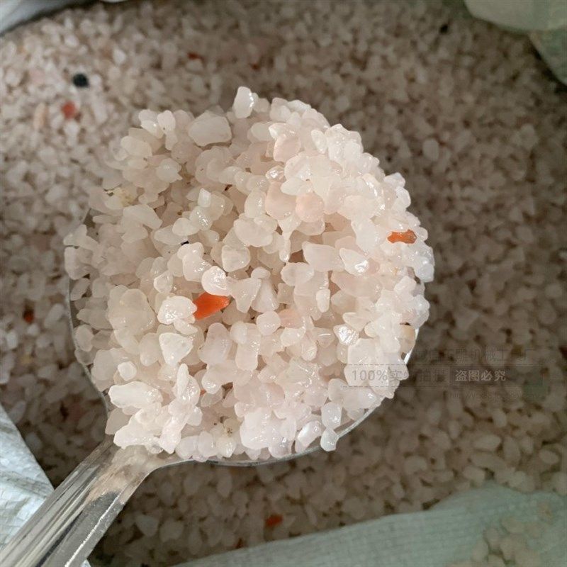 天然水晶石磨料耐磨粉晶优质精抛磨料震机研磨抛光碎石粒包邮