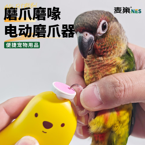 鹦鹉磨嘴器磨爪器低噪音按压即停