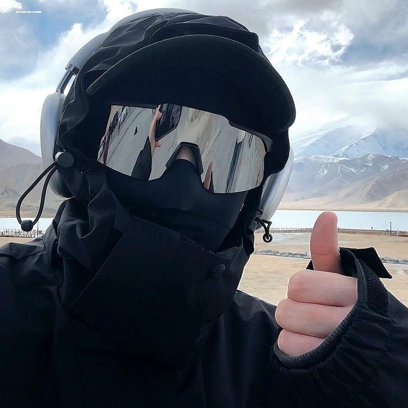 户外运动骑行护目眼镜太阳镜男士防紫外线复古大框防风遮阳墨镜女