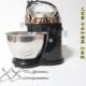 电动家用电动打蛋器4L 多功能大功率不锈钢和面机带 糊打蛋器桶面
