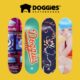 DOGGIES板面轻薄弹玻纤黑科技LTP变色专业滑板面双翘联名国产8.0