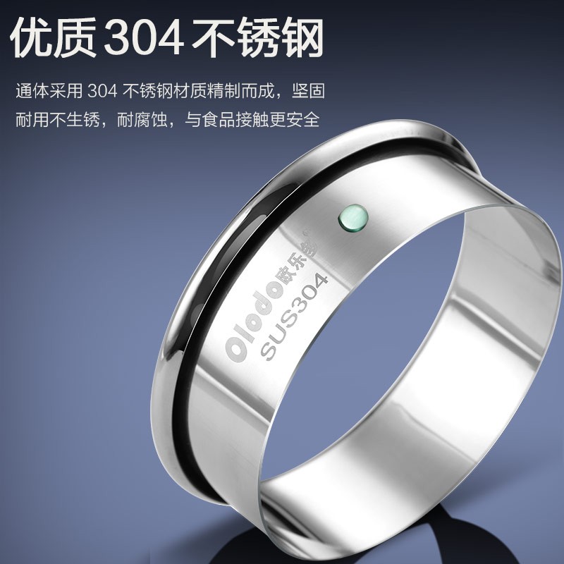 不锈钢切饺子皮模具压皮器家用压饺子皮神L器切圆器圆形包饺子工