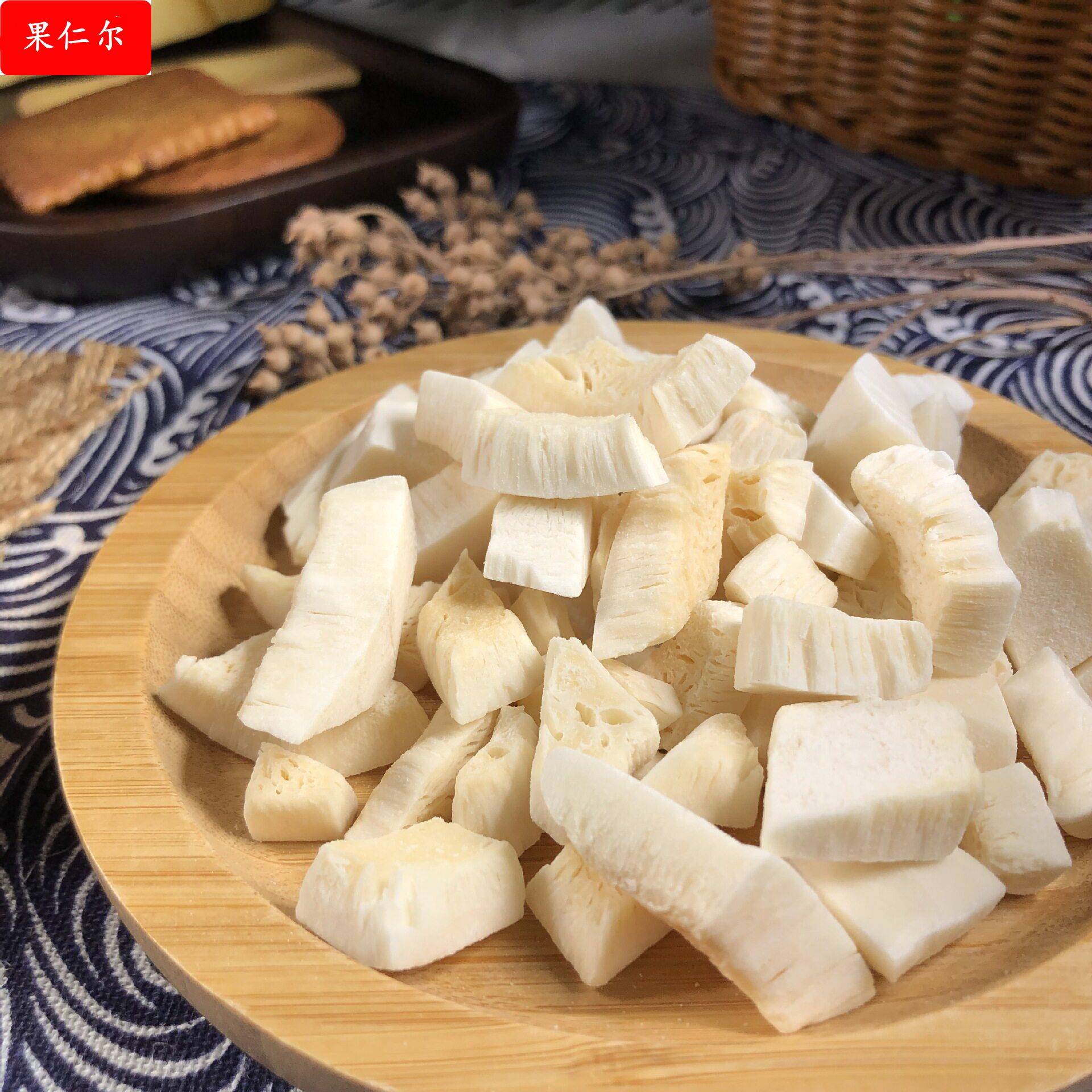 马来西亚椰子块休闲零食椰子肉块香烤椰子块原味 咸味