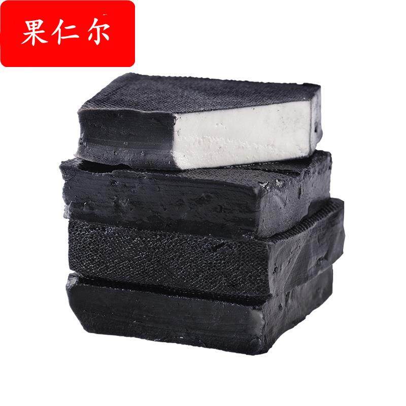 长沙臭豆腐生胚开店摆摊商用经典黑色臭豆腐厂家200片500片装