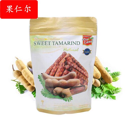 泰国免税TAMARIND即食零食Fruit land无籽罗望子原味酸角170g