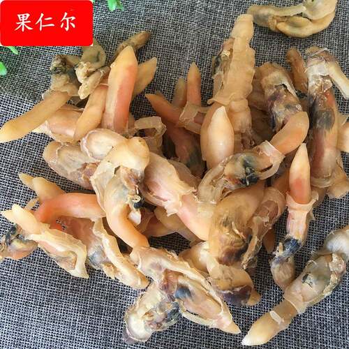 蛏子干大蛏干海蛏子肉海鲜干货渔民自晒500g散装水产鲜晒