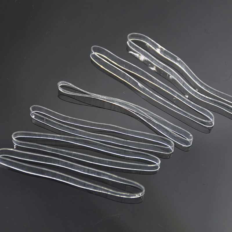 厂家防老化TPU透明皮筋橡皮筋高弹弹力圈环保无毒无硫塑胶弹力圈