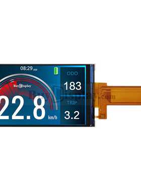 5寸IPS全视角TFT彩色液晶显示模块/480x854点阵横向条形显示屏