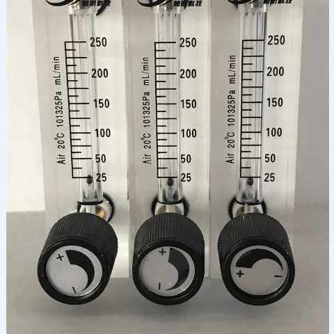 面板浮子流量计气体流量计转子250ml500ml4-40ml100计量表