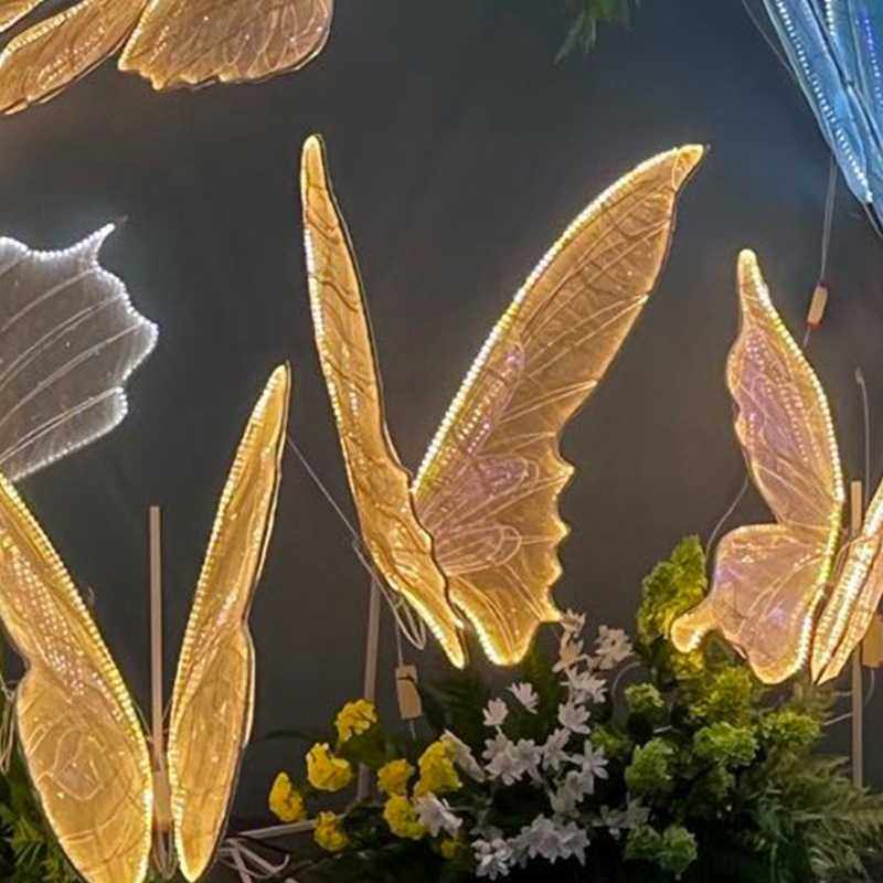 蝴蝶道具厂家直供婚庆舞台场地布置道具装饰灯布艺铁艺仙蝶路引灯,电子元器件市场,其它元器件,淘宝优惠券,粉丝福利购,淘宝优惠卷