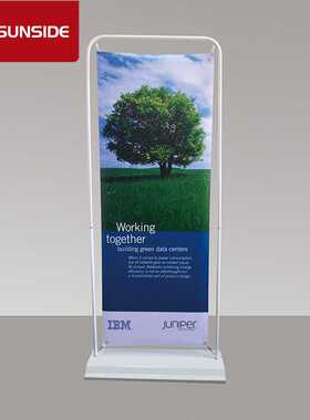 厂家供应铁质门型展架 80x180 60x160 户外广告注水门式展示架