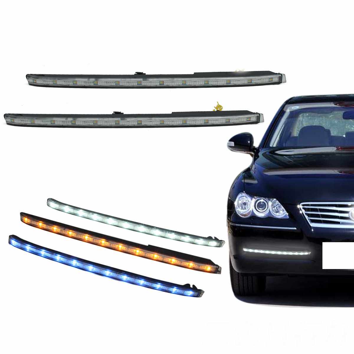 适用于丰田锐志REIZ 13-14 LED日行灯日间行车灯雾灯三