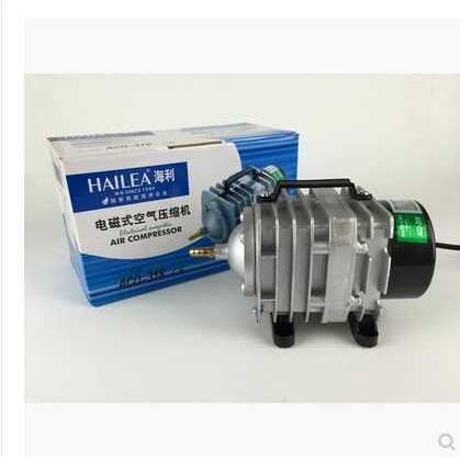 海利氧气泵ACO318电磁式空气压缩机大鱼缸气泵增氧泵大功率制氧