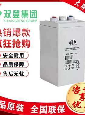 双登蓄电池2V400AH GFM-400通信基站直流屏船舶机房UPS EPS 电厂