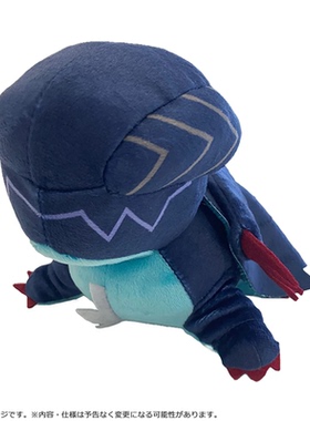 CAPCOM 怪物猎人 毛绒玩偶 黑蚀龙
