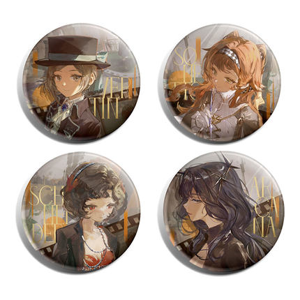 重返未来:1999 箱中展映 主演徽章吧唧角色 维尔汀款 十四行诗款