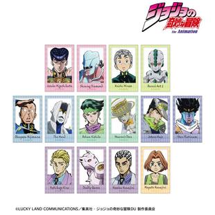 插画卡片盲包随机一款 奇妙冒险不灭钻石拍立得风格 JOJO AMNIBUS