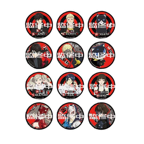 女神异闻录5双闪徽章吧唧盲盒